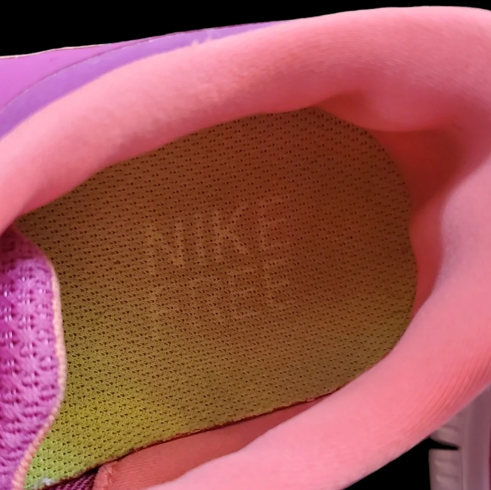 Nike free Pink and Peach Womens running shoes. Size 10 US. - Picture 7 of 11